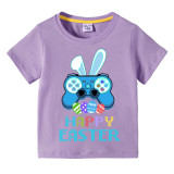 Easter Day Kids Top T-shirts Happy Easter Play Game T-shirts For Boys And Girls