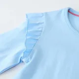 Toddler Girls Long Sleeve Rainbow Unicorn Be Magic A-line Casual Dress