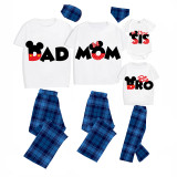 Family Matching Pajamas Mice Dad Mom Big Little Boys Or Girls Pajamas Set