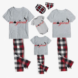 Family Matching Pajamas Exclusive Design Rainbow Magical Angel Gray Pajamas Set
