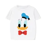 Family Matching Pajamas Exclusive Design Cartoon Duck 2023 White Pajamas Set