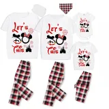 Family Matching Pajamas Exclusive Design Let's Do This Pajamas Set