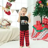 Family Matching Pajamas Exclusive Design Cartoon Mice 2023 Family Trip Black Pajamas Set
