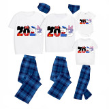 Family Matching Pajamas Exclusive Design Cartoon Mice 2023 Gray Pajamas Set