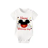 Family Matching Pajamas Boys Birthday Celebration Name Custom Family Pajamas Set