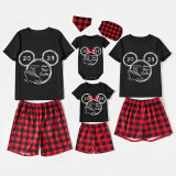 Family Matching Pajamas Mice Our Family First Cruise Black Pajamas Set