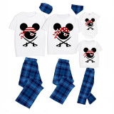 Family Matching Pajamas Exclusive Design Cartoon Mice Pirate Gray Pajamas Set