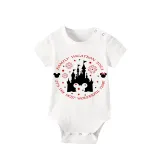 Family Matching Pajamas Exclusive Design Vacation It's The Most Wonderful Time Gray Pajamas Set