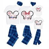 Family Matching Pajamas Exclusive Design Cartoon Mice 2023 Head Gray Pajamas Set