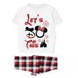 Family Matching Pajamas Exclusive Design Let's Do This Pajamas Set