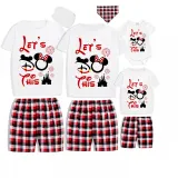 Family Matching Pajamas Exclusive Design Let's Do This Pajamas Set