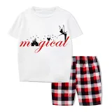 Family Matching Pajamas Exclusive Design Rainbow Magical Angel White Pajamas Set