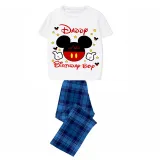 Family Matching Pajamas Boys Birthday Celebration Name Custom Family Pajamas Set