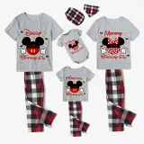 Family Matching Pajamas Girls Birthday Celebration Custom Name Mice Family Pajamas Set