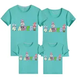 Family Matching Clothing Top Happy Easter Gnomies with Eggs Family T-shirts