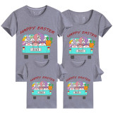 Family Matching Clothing Top Happy Easter Gnomies Car Family T-shirts