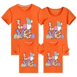 Family Matching Clothing Top Happy Easter Love Gnome Family T-shirts