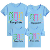 Family Matching Clothing Top Happy Easter Bunny Family T-shirts
