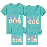 Family Matching Clothing Top Happy Easter Gnomies Family T-shirts