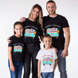 Family Matching Clothing Top Happy Easter Gnomies Car Family T-shirts
