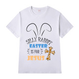 Adult Unisex Top Happy Easter Silly Rabbit Easter Is For Jesus T-shirts