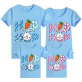 Family Matching Clothing Top Happy Easter Hop Bunny Family T-shirts