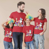 Family Matching Clothing Top Happy Easter Love Gnome Family T-shirts
