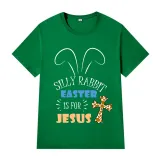 Adult Unisex Top Happy Easter Silly Rabbit Easter Is For Jesus T-shirts