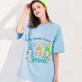 Adult Unisex Top Happy Easter Silly Rabbit Easter Is For Jesus Faith Hop Love T-shirts