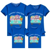 Family Matching Clothing Top Happy Easter Gnomies Car Family T-shirts