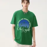 Adult Unisex Top Jesus The Stars Are Brightly Shining Oh Holy Night Slogan T-shirts