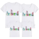 Family Matching Clothing Top Happy Easter Gnomies with Eggs Family T-shirts