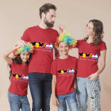 Family Matching Clothing Top Happy Easter Cartoon Mouse Friends Family T-shirts