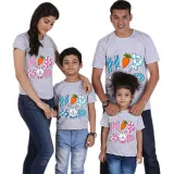 Family Matching Clothing Top Happy Easter Hop Bunny Family T-shirts