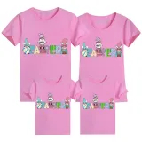 Family Matching Clothing Top Happy Easter Gnomies with Eggs Family T-shirts