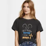 Adult Unisex Top Happy Easter Silly Rabbit Easter Is For Jesus T-shirts