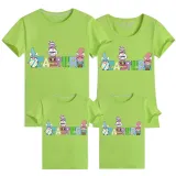Family Matching Clothing Top Happy Easter Gnomies with Eggs Family T-shirts