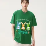 Adult Unisex Top Happy Easter Silly Rabbit Easter Is For Jesus Faith Hop Love T-shirts