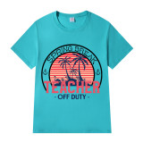 Adult Unisex Top For Students Spring Break Teacher Off Duty T-shirts