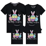 Family Matching Clothing Top Happy Easter Egg Cartoon Mouse Family T-shirts