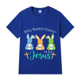 Adult Unisex Top Happy Easter Silly Rabbit Easter Is For Jesus Faith Hop Love T-shirts