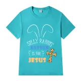 Adult Unisex Top Happy Easter Silly Rabbit Easter Is For Jesus T-shirts