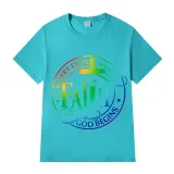 Adult Unisex Top Jesus Worry Ends When Faith In God Begins T-shirts