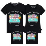 Family Matching Clothing Top Happy Easter Gnomies Car Family T-shirts