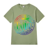 Adult Unisex Top Jesus Worry Ends When Faith In God Begins T-shirts