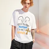 Adult Unisex Top Happy Easter Silly Rabbit Easter Is For Jesus T-shirts