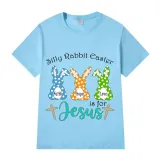 Adult Unisex Top Happy Easter Silly Rabbit Easter Is For Jesus Faith Hop Love T-shirts
