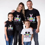 Family Matching Clothing Top Happy Easter Egg Cartoon Mouse Family T-shirts