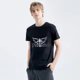 Adult Unisex Top Jesus Protectes Wings Cross Slogan T-shirts