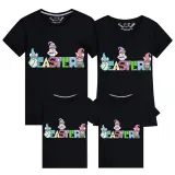 Family Matching Clothing Top Happy Easter Gnomies with Eggs Family T-shirts